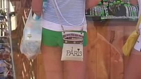 Blonde schoolgirl candid ass video