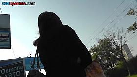 Sheer hose upskirt episode