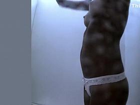 Skinny body with gorgeous tan lines