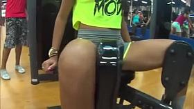 Pacote en el gimnasio