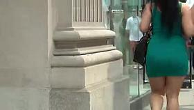 Super Sexy Big Ass In Tight Dress
