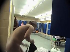 Hot ladies in a locker room