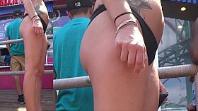 Hot shot blonde bikini