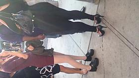 Super fat ass in leggings