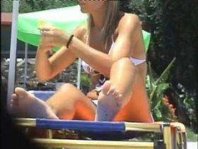 Great Italian Sweethearts Voyeur Footage in Greece