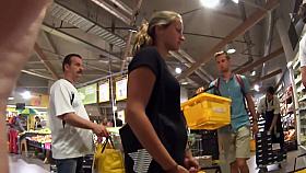 Zooming in on pierced clitoris