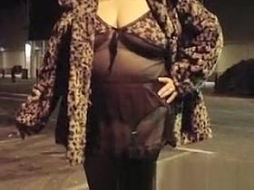 Naughty in stockings