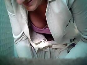 Spy girl in the bath