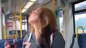 coquine dans le tram