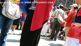 Horny voyeur Amateur xxx scene