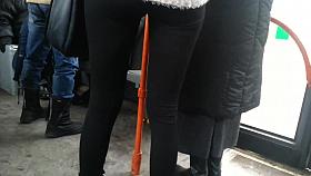 spy sexy teens leggigns and ass in bus romanian