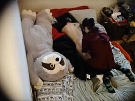 Hidden Cam - Lesbian Bondage from live camera