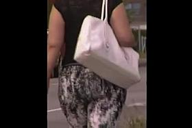 Thick Red Hair Rican Spandex Booty Ass