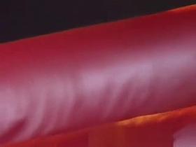 Sexy babe goes from one cock to the next at sex event