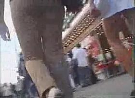 Upskirt - pretty babe