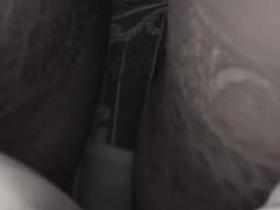 Girl in long skirt gives great sitting upskirt view AD3F