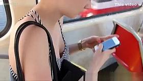 Insight into the neckline girl