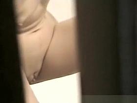 Two teens spied in the bathroom