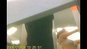 Real spy cam amateur in changing room spied in brassiere