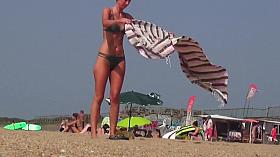 French Brown Incredible Topless Best Ass of the Beach