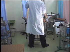 Girl under gyno medical investigation shot on hidden cam