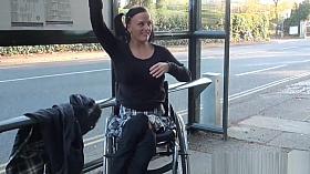 Paraprincess public nudity and handicapped pornstar flashing