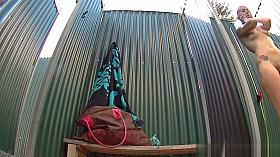 Czech MILF Spied in Shower