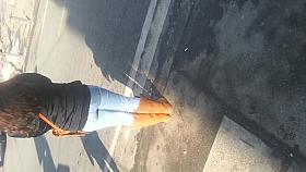 spy sexy teens jeans ass romanian