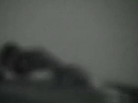 Girl in glasses blowjob in the public park