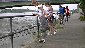 Street voyeur filmed a hot chick with nice ass