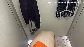 Voyeur loves watching this busty babe changing