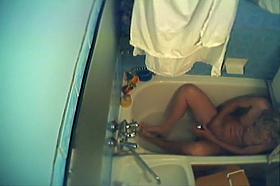 Pussy fingering caught on a hidden cam