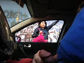 flashing asking for directions 06