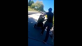 Milf with perfect ass in tight jeans