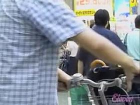 Both of their asses shone when they were skirt sharked