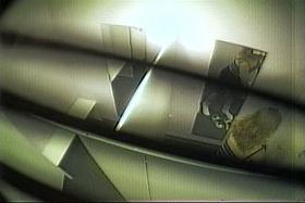 Candid girl in fitting room