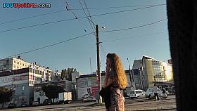 More attractive butt cheeks in upskirt oops videos