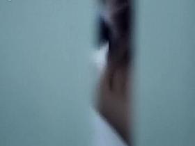 Peep a woman prepare for examination