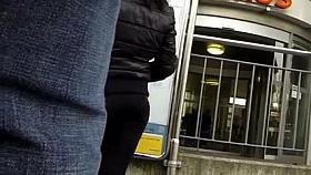 Candid - Sexy Ass In Tight Leggings