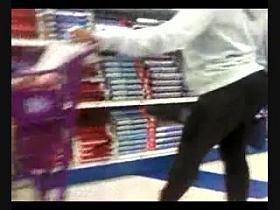 PervWatch: DollarStore & JumbaJuice FAT ASS