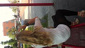 flashing near nice girl cumshot