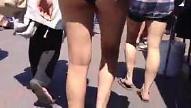 Sexy little ass at the beach