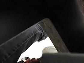 Mature with big tits spied in changing room