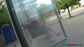 Looking up skirts in the street