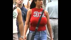 Big Huge Bouncing Boobs Hard Nipples