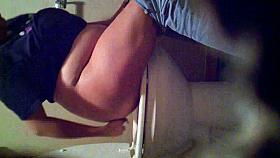 The toilet spy cam has voyeured even pregnant girl pissing