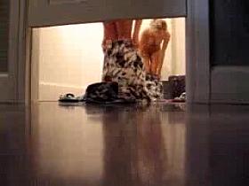 Dressing Room Voyeur Sexy Body