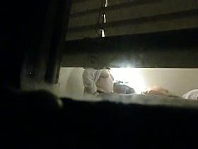 spy BBW wife from window