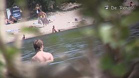 Real nudists provide with the hot beach sex scenes