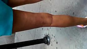 vpl on mature cheeks jiggle to